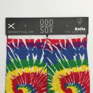 Odd Sox | Underwear & Socks | Odd Sox Mens Crew Tie Dye Socks Red
